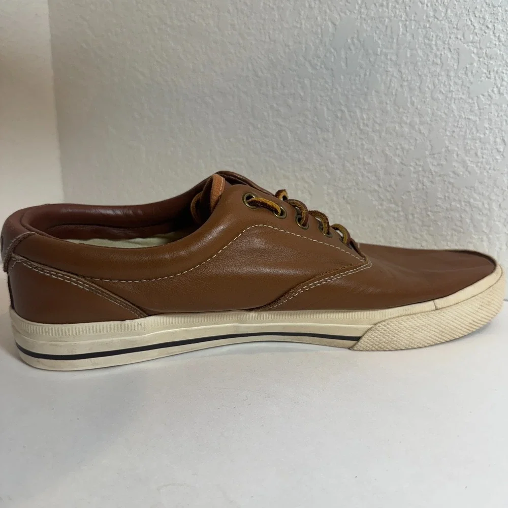 Polo Ralph Lauren Mens Vaughn‎ Soft Leather Upper Lace Up Sneaker Shoes 11.5 D